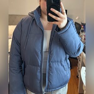 Cropped Puffer Jacket